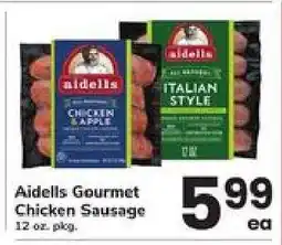 Safeway Aidells Gourmet Chicken Sausage offer