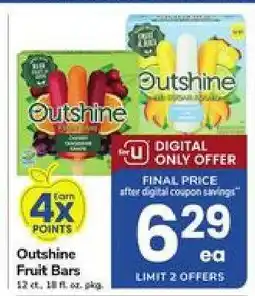 Safeway Outshine Fruit Bars offer