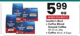 Safeway Seattle's Best Coffee offer