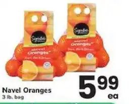 Safeway Navel Oranges offer