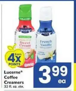 Safeway Lucerne Coffee Creamers offer