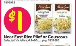 Stop&Shop Near East Rice Pilaf or Couscous offer