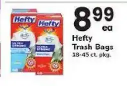 Safeway Hefty Trash Bags offer