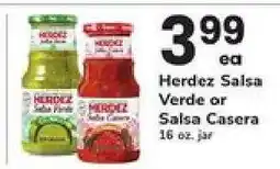 Safeway Herdez Salsa Verde or Salsa Casera offer
