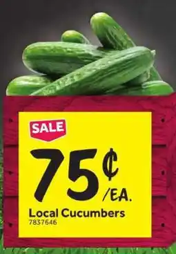 Stop&Shop Local Cucumbers offer
