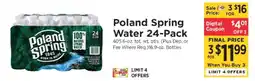 ShopRite Poland Spring Water 24-Pack offer