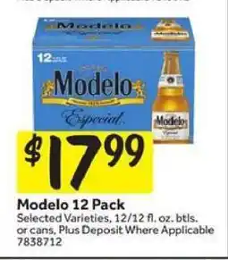 Stop&Shop Modelo 12 Pack offer