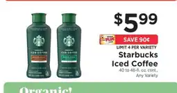 ShopRite Starbucks Iced Coffee offer