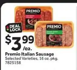 Stop&Shop Premio Italian Sausage offer