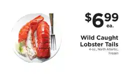 ShopRite Wild-Caught Lobster Tails offer