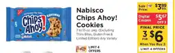 ShopRite Nabisco Chips Ahoy! Cookies offer