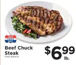 ShopRite Beef Chuck Steak offer