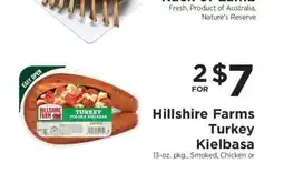 ShopRite Hillshire Farms Turkey Kielbasa offer