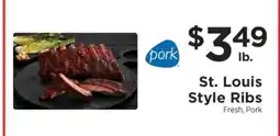 ShopRite St. Louis Style Ribs offer