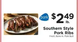 ShopRite Southern Style Pork Ribs offer