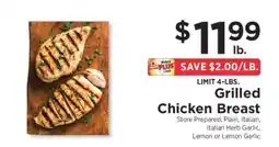 ShopRite Grilled Chicken Breast offer