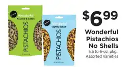 ShopRite Wonderful Pistachios No Shells offer
