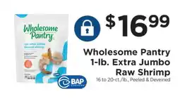 ShopRite Wholesome Pantry 1-lb. Extra Jumbo Raw Shrimp offer