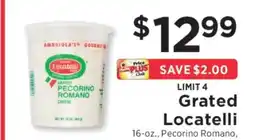 ShopRite Grated Locatelli offer