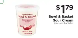ShopRite Bowl & Basket Sour Cream offer