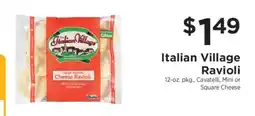 ShopRite Italian Village Ravioli offer