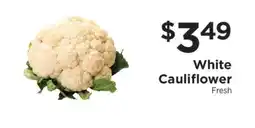 ShopRite White Cauliflower offer