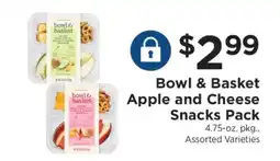 ShopRite Bowl & Basket Apple and Cheese Snacks Pack offer