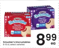 Albertsons Smucker's Uncrustables offer