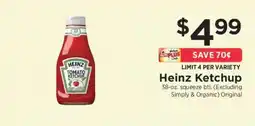 ShopRite Heinz Ketchup offer