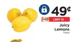 ShopRite Juicy Lemons offer