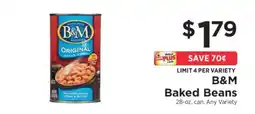 ShopRite B & M Baked Beans offer