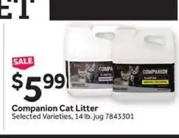 Stop&Shop Companion Cat Litter offer