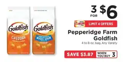 ShopRite Pepperidge Farm Goldfish offer