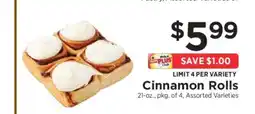 ShopRite Cinnamon Rolls offer