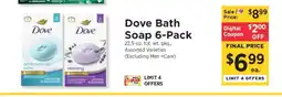 ShopRite Dove Bath Soap 6-Pack offer