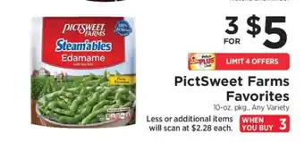 ShopRite PictSweet Farms Favorites offer