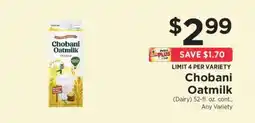 ShopRite Chobani Oatmilk offer