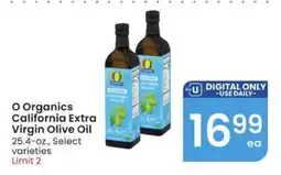 Albertsons O Organics California Extra Virgin Olive Oil offer