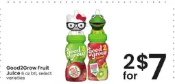 Albertsons Good2Grow Fruit Juice offer