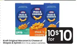 Albertsons Kraft Original Macaroni & Cheese offer