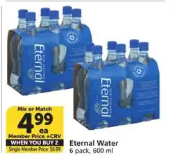 Albertsons Eternal Water offer