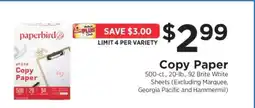 ShopRite Copy Paper offer