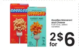 Albertsons Goodles Macaroni and Cheese offer