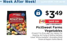 ShopRite PictSweet Farms Vegetables offer