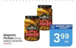 Albertsons Majestic Pickles offer