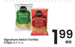 Albertsons Signature Select Tortilla Chips offer