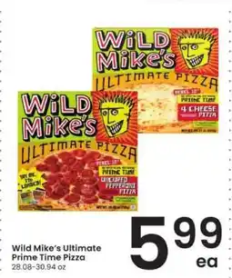 Albertsons Wild Mike's Ultimate Prime Time Pizza offer