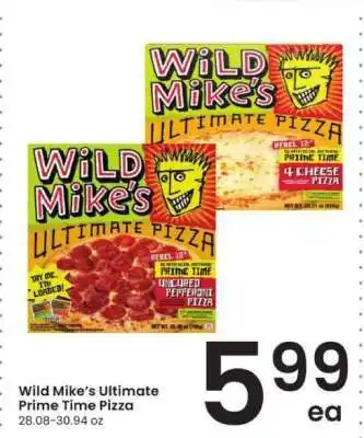 Albertsons Wild Mike's Ultimate Prime Time Pizza offer