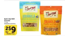 Albertsons Bob's Red Mill Granola offer