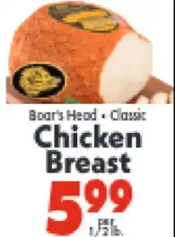 Marino's Supermarket Boar's Head Classic Chicken Breast offer